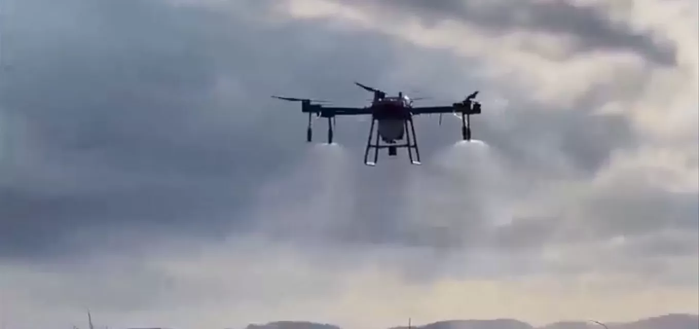 ZAi-580 কৃষি ড্রোনের ভিডিও